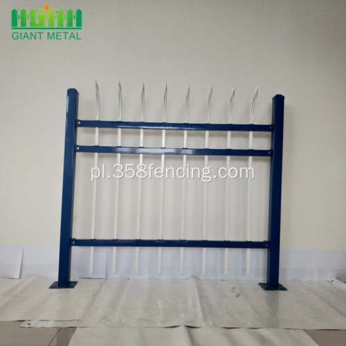 Anping Factory Price Security Zinc Steel Fence